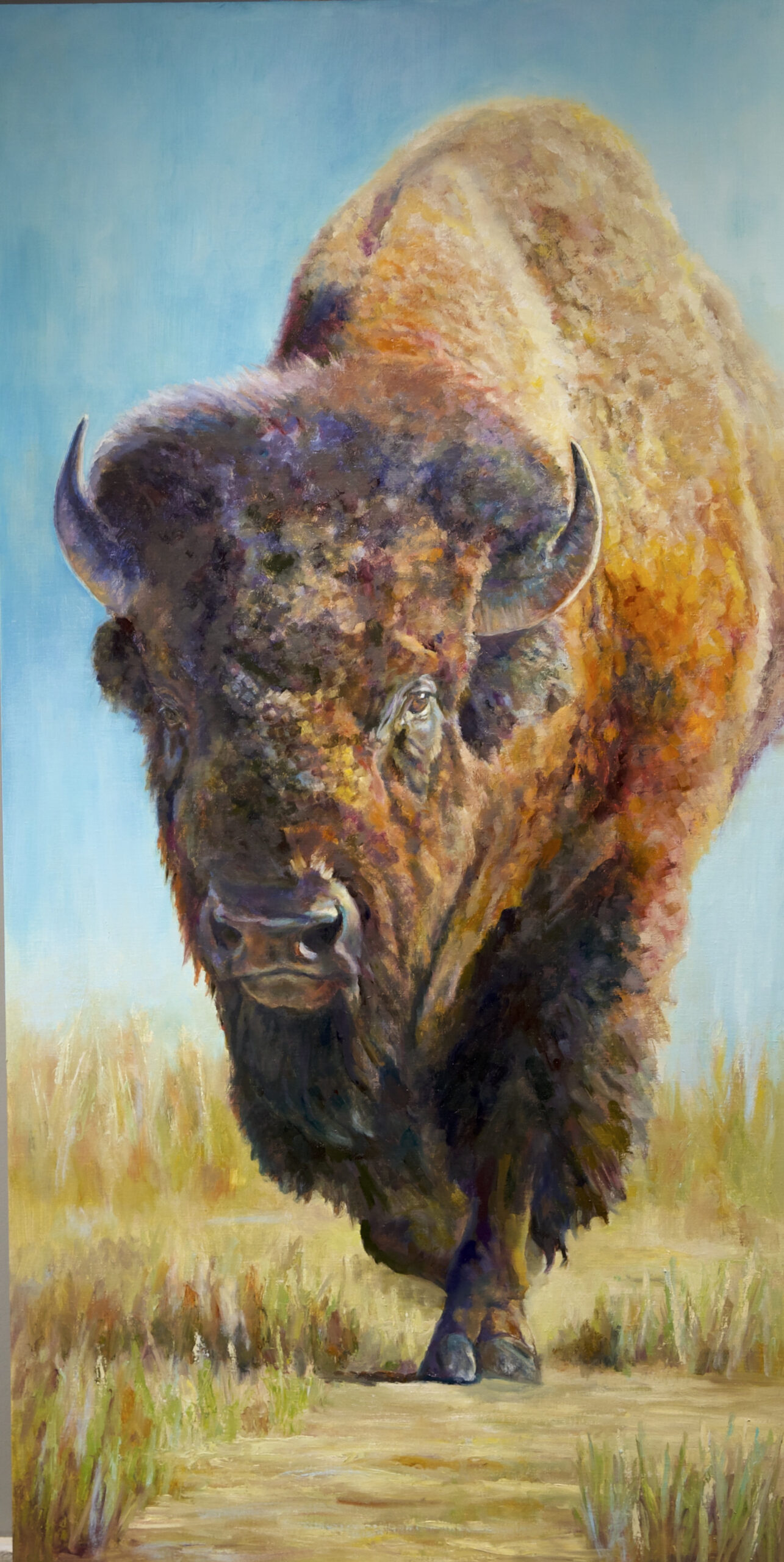 Welcoming Committee
Oil on Linen Panel 60 x 30"
$5,900


