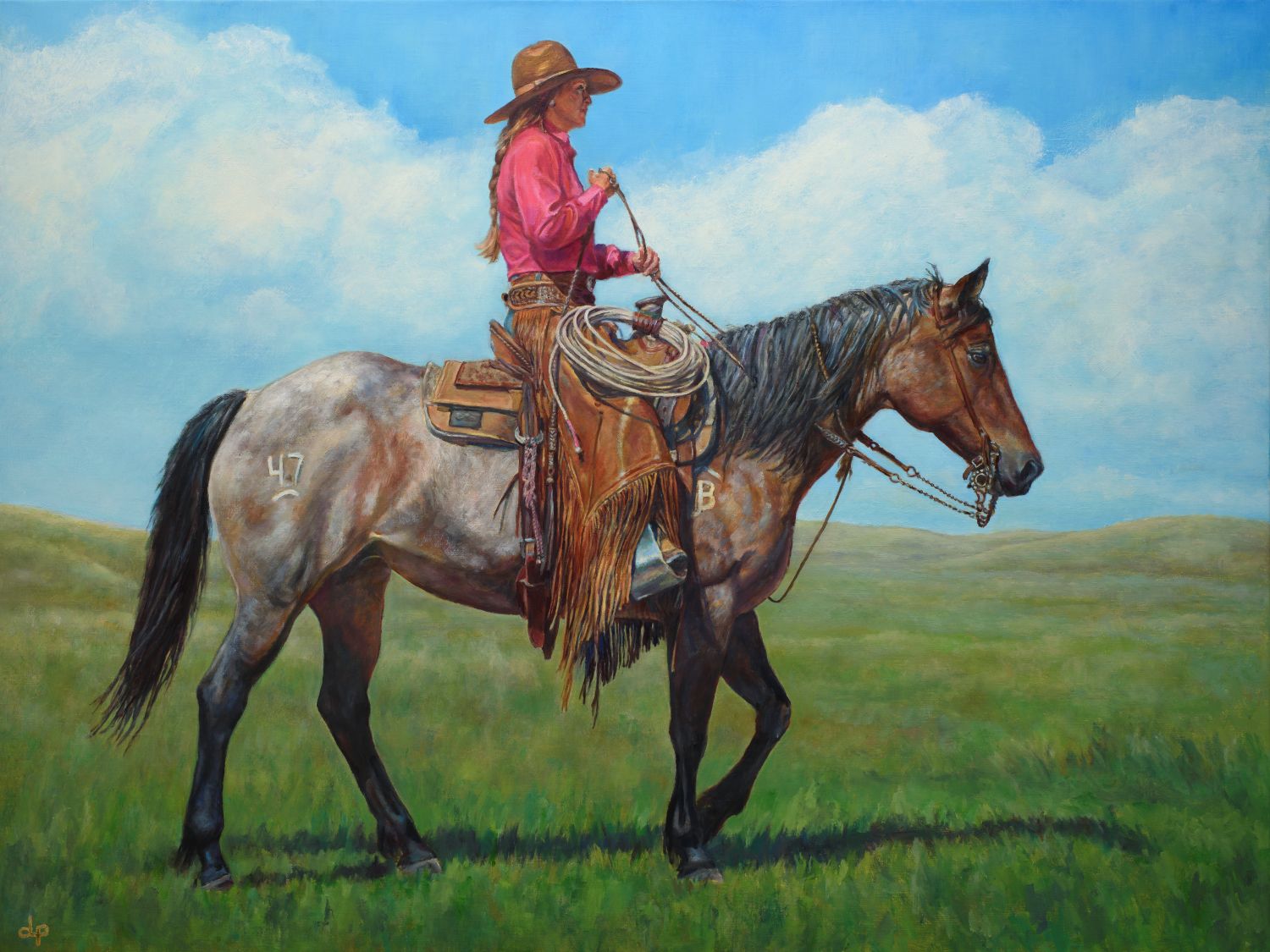 Goin" In Slow
Oil on Linen 30 x 40"
$4,000
